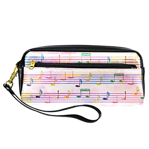 Federmäppchen Musiknoten Bleistift Beutel Stylisches Stifte-Organizer Praktischem Make-Up Tasche Für Mädchen Studenten Schulsachen von Generic