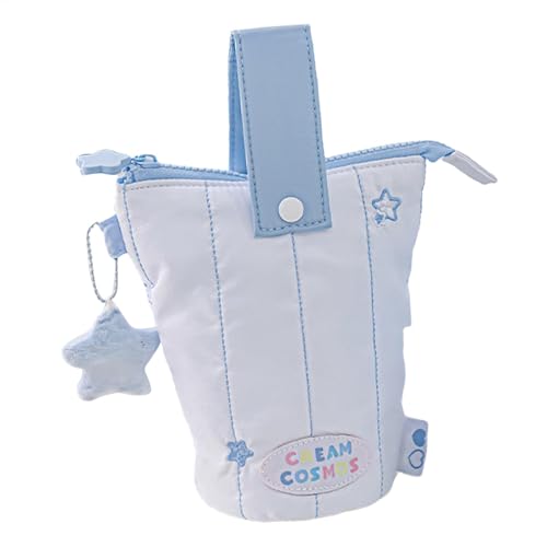 Federmäppchen Stifthalter Box Organizer, Federmäppchen für Kinder Mädchen,Schreibwaren-Organizer Kompakter Schreibwaren-Organizer | Abnehmbarer Griffriemen, Stifthalter mit großem Fassungsvermögen für von Generic