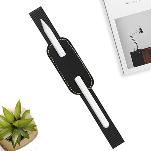 Federmäppchen für Notizbuch, elastischer Stifthalter für Notizbuch – abnehmbare und verstellbare Hülle für Ordner, Planer, Notizbücher, Reise, Büro, Schule von Generic