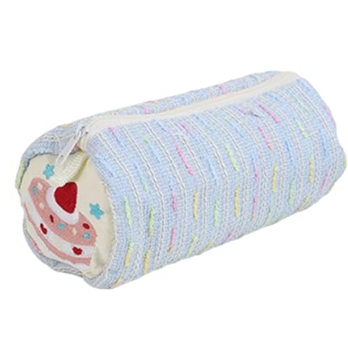 Federmäppchen für Schule, Schreibwaren, Erdbeere, niedlicher Stifthalter, Münztasche für Teenager, Schüler und Kinder, Blau, Modern Federmäppchen für Schule, Schreibwaren, Erdbeere, niedlicher Stifthalter, Münztasche für Teenager, Schüler und Kinder, Blau, Modern von Generic