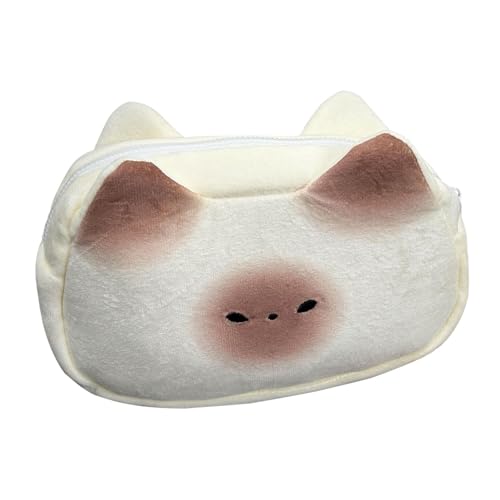 Federmäppchen in Katzenform für Schule, Organizer für Stifte – niedliches Federmäppchen für Schulbedarf, große Kapazität, Federmäppchen von Generic