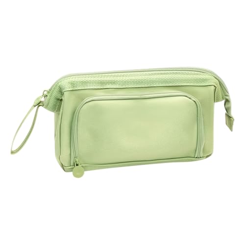 Federmäppchen mit großem Fassungsvermögen, organisiertes Federmäppchen, multifunktionale Aufbewahrungstasche für Stifte, Bleistifttaschen mit Reißverschluss, kompaktes Federmäppchen mit von Generic