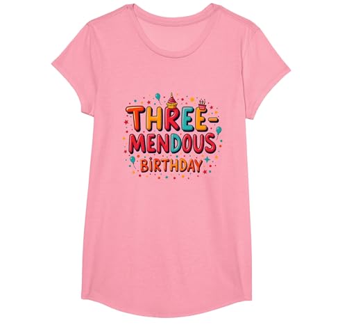 Feier zum dritten Geburtstag von Birthday Boy T-Shirt, Girls, Rosa, XS Feier zum dritten Geburtstag von Birthday Boy T-Shirt, Girls, Rosa, XS von Generic