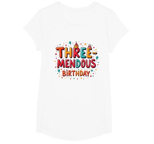 Feier zum dritten Geburtstag von Birthday Boy T-Shirt, Girls, Weiß, XS Feier zum dritten Geburtstag von Birthday Boy T-Shirt, Girls, Weiß, XS von Generic