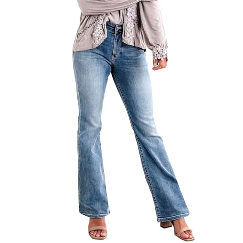 Female Flared Jeans ONLBLUSH MID Flared NOOS von Generic