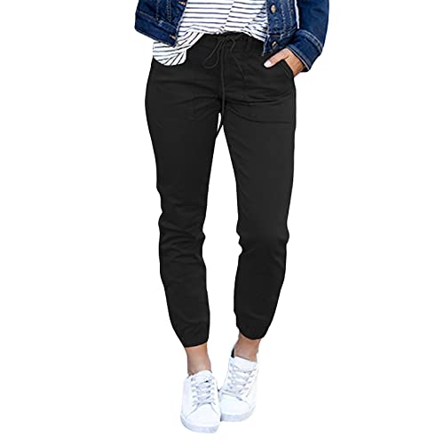 Female Mom Jeans Onljagger Life High,Outdoor Hosen Damen Jumpsuit Damen Sommer Warm Outdoor Hosen Für Mode Frauen Ärmellos Zurück Gedruckt Einteilige Shorts Jeanshosen Damen(S,Schwarz) von Generic