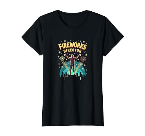 Feuerwerksdirektor T-Shirt, Damen, Schwarz, XS Feuerwerksdirektor T-Shirt, Damen, Schwarz, XS von Generic
