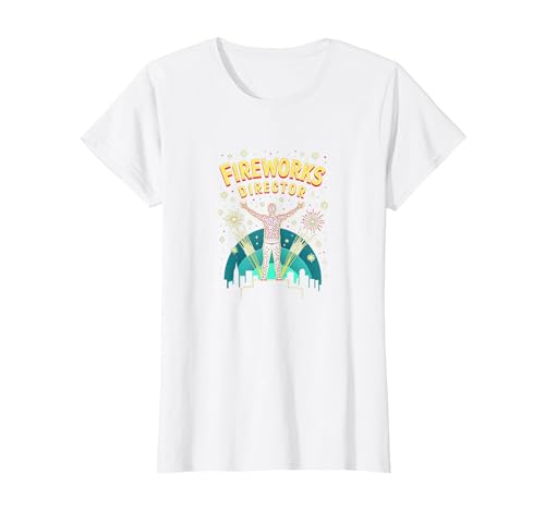 Feuerwerksdirektor T-Shirt, Damen, Weiß, XS Feuerwerksdirektor T-Shirt, Damen, Weiß, XS von Generic
