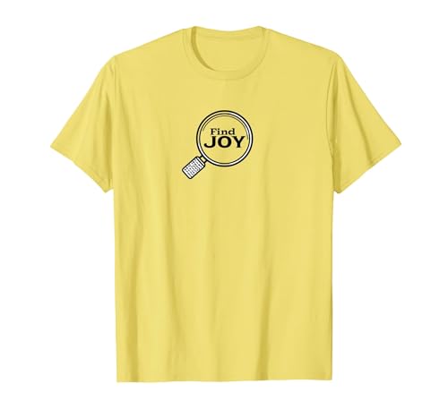 Find Joy Lupe inspirierend T-Shirt, Herren, Gelb, M von Generic