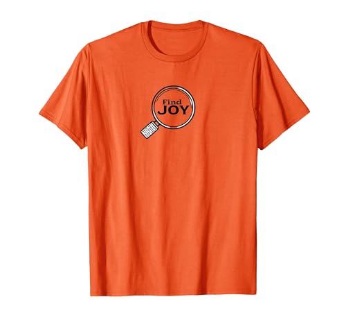 Find Joy Lupe inspirierend T-Shirt, Herren, Orange, M Find Joy Lupe inspirierend T-Shirt, Herren, Orange, M von Generic