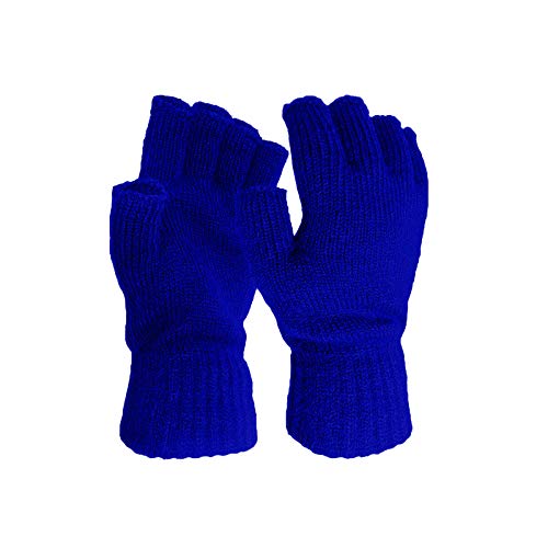 Fingerlose Handschuhe Kinder,Damen Handschuhe,Handschuhe fäustlinge Damen,handgelenkwärmer,Handschuhe Softshell Damen,Fingerless Gloves,Freezer Thermo-Handschuhe,Running Gloves Men, von Generic