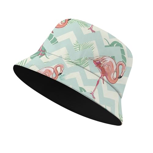 Fischerhut modischer Sommerhut Wende-Design,Flamingo-2 Modischer Sommer Bucket Hut Anglerhut für Damen Herren Fischerhut modischer Sommerhut Wende-Design,Flamingo-2 Modischer Sommer Bucket Hut Anglerhut für Damen Herren von Generic
