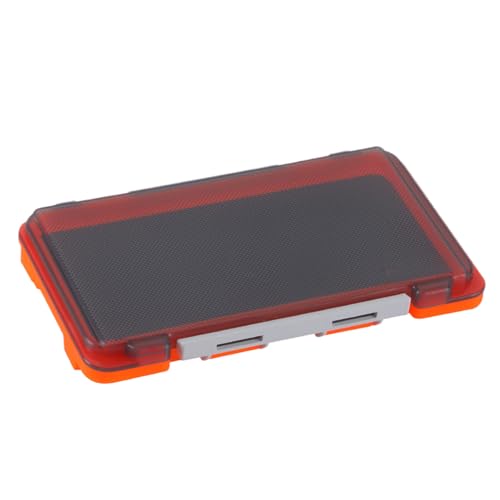 Fishing Tackle Box - Fishing Lure Box | Translucent Mesh Lid Portable Fish Bait Box Accessories Tool Organizer For Hooks Lines Small Accessories Sinking Skirted Toppwater Lures von Generic