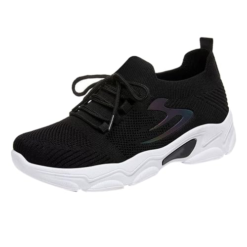 Fitnessschuhe Damen Leicht Wanderschuhe Laufschuhe Lightweight Elegant Dirndl Schuhe Memory Foam Joggingschuhe Leicht Fitnessschuhe Straßenlaufschuhe Schlupfschuhe von Generic