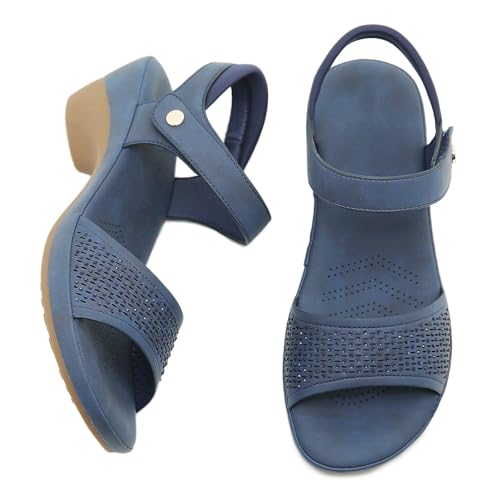 Flache Sandalen Damen Sommer - Offene Schuhe Schicke Bequem Latschen Breite Füße Sommerschuhe Sandaletten mit Elastischen Riemen Outdoor Sport Plateau Sandals für Freizeit Alltag Flache Sandalen Damen Sommer - Offene Schuhe Schicke Bequem Latschen Breite Füße Sommerschuhe Sandaletten mit Elastischen Riemen Outdoor Sport Plateau Sandals für Freizeit Alltag von Generic