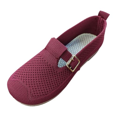 Flache Schuhe Leicht Wanderschuhe Runde Zehe Stricken Weiche Sportlich Turnschuhe rutschfeste Running Outdoor Bequemer Freizeitschuhe Outdoor Sportschuhe Flache Schuhe Leicht Wanderschuhe Runde Zehe Stricken Weiche Sportlich Turnschuhe rutschfeste Running Outdoor Bequemer Freizeitschuhe Outdoor Sportschuhe von Generic