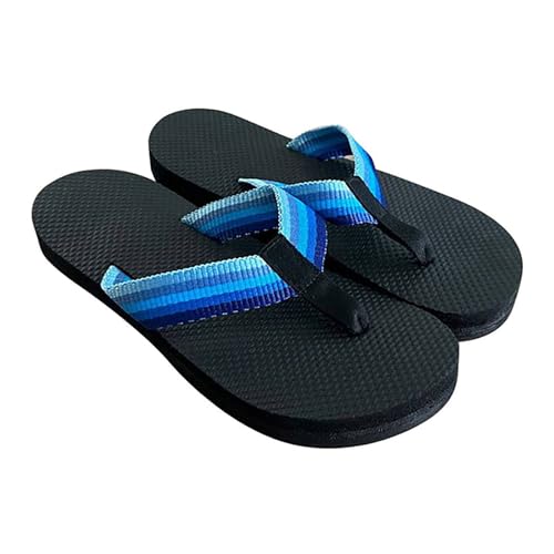 Flip-Flops Herren Sommer Zuhause Sandalen Männer Sommer Meer Bad Dusche Weich Schnell Trocknend Hausschuhe On Cloud Dusche Verstellbar-1, A, 43 EU von Generic