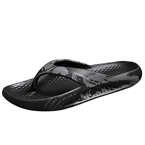 Flip-On Zehentrenner Herren/damen - Flip Flops Rutschfest Badelatschen flch sommer Strandschuhe Duschlatschen Freizeit Beach Zehenstegpantolette Leicht Atmungsaktiv Sandalen von Generic
