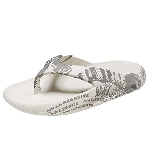 Flip-On Zehentrenner Herren/damen - Flip Flops Rutschfest Badelatschen flch sommer Strandschuhe Duschlatschen Freizeit Beach Zehenstegpantolette Leicht Atmungsaktiv Sandalen von Generic