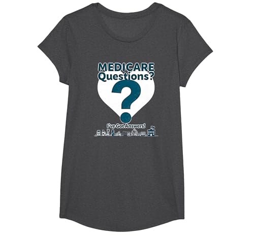 Fragen Sie Mich nach Medicare - ich Habe Antworten! T-Shirt, Girls, Anthrazit Meliert, XS Fragen Sie Mich nach Medicare - ich Habe Antworten! T-Shirt, Girls, Anthrazit Meliert, XS von Generic