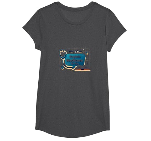Fragen Sie Mich nach Medicare - ich kann es Ihnen erklären T-Shirt, Girls, Anthrazit Meliert, XS Fragen Sie Mich nach Medicare - ich kann es Ihnen erklären T-Shirt, Girls, Anthrazit Meliert, XS von Generic