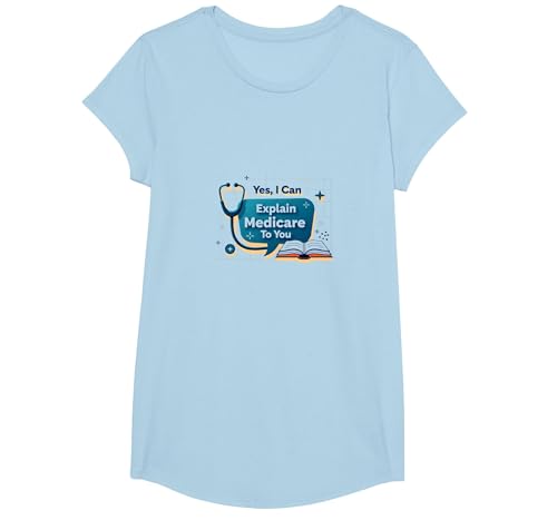 Fragen Sie Mich nach Medicare - ich kann es Ihnen erklären T-Shirt, Girls, Himmelblau, XS Fragen Sie Mich nach Medicare - ich kann es Ihnen erklären T-Shirt, Girls, Himmelblau, XS von Generic