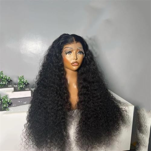 Frauen Balck 26 Zoll 180 Dichte Weiche Leimlose Verworrene Lockige Lange Tiefe Spitzenfrontperücken Für Den Täglichen Gebrauch black 26inches Frauen Balck 26 Zoll 180 Dichte Weiche Leimlose Verworrene Lockige Lange Tiefe Spitzenfrontperücken Für Den Täglichen Gebrauch black 26inches von Generic