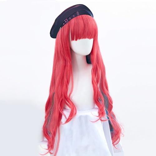 Frauen Cosplay Perücke Für Anne Faulkner Rosa Blau Gradient Haar Faser Synthetisches Haar Perücken Halloween Weihnachten von Generic