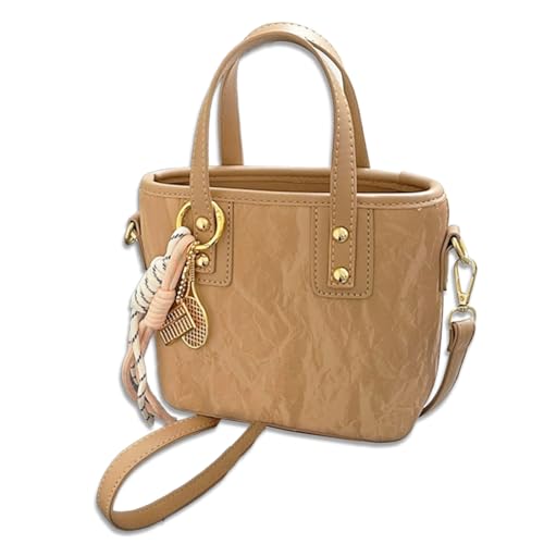Frauen Crossbody Taschen für Frauen Modische Und Vielseitige Umhängetaschen Können Cross Körper Auf Der Getragen Werden,Gelb von Generic