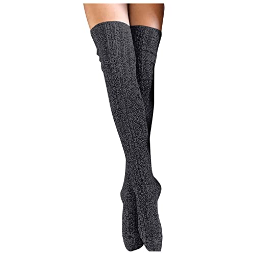 Frauen Frauen warm halten die langen Strümpfe Strümpfe Spitze Socken Oberschenkel strickhoch warm Socken aus Baumwolle Corsage Set Mit Strapse Und Strümpfe von Generic