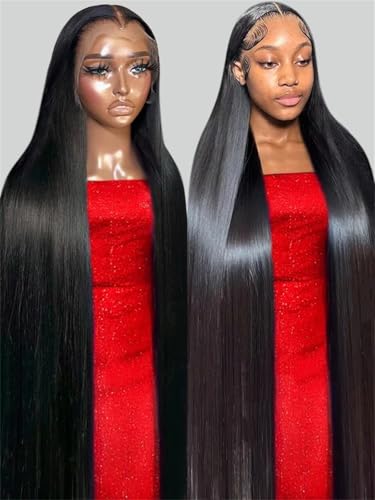 Frauen Gerade Spitze Vorne Perücke HD Transparent 13X4 13X6 300 Dichte Brasilianische Frontal Menschliches Haar Perücken Frauen Gerade Spitze Vorne Perücke HD Transparent 13X4 13X6 300 Dichte Brasilianische Frontal Menschliches Haar Perücken von Generic