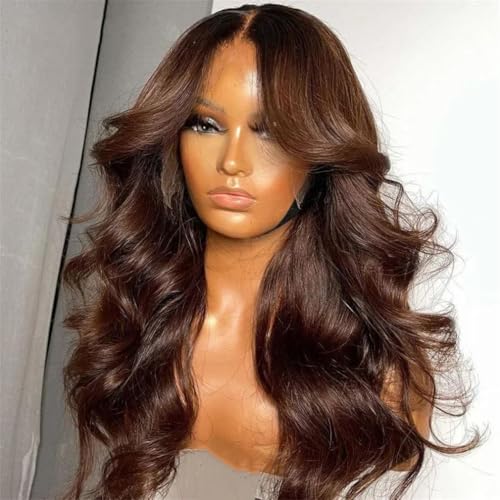 Frauen Körper Welle Menschliches Haar Perücke 13X4 13X6 Transparent Spitze Vorne Perücken Halloween Cosplay Haar von Generic