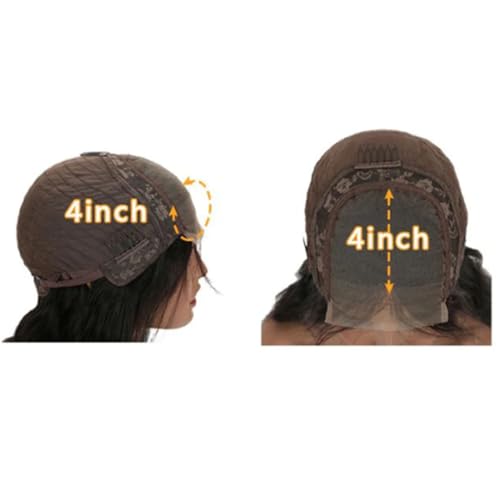 Frauen Kurze Perücke Tiefe Welle Echthaar Perücken Wasser Welle 13X4 Spitze Frontal Perücke Tiefe Lockige Spitze Vorne Perücke Transparente Perücken Frauen Kurze Perücke Tiefe Welle Echthaar Perücken Wasser Welle 13X4 Spitze Frontal Perücke Tiefe Lockige Spitze Vorne Perücke Transparente Perücken von Generic