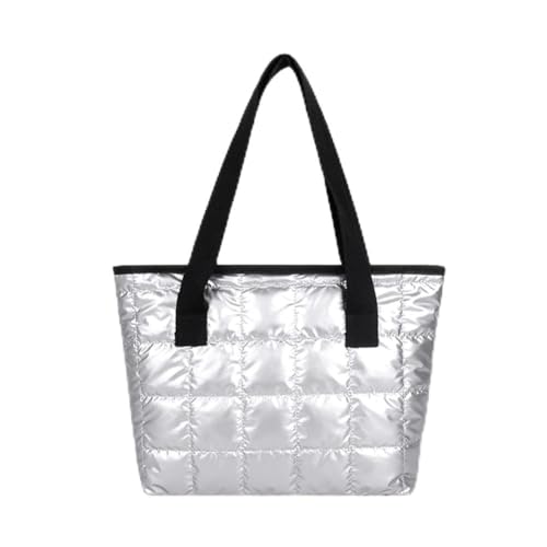 Frauen Nylon Tuch Schulter Taschen Weibliche Casual Tote Handtaschen Universal Stepp Einkaufstaschen for Mädchen Frauen Straße von Generic