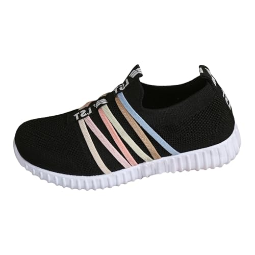Frauen Sportschuhe Turnschuhe Herren Damen Weicher Sohle Breite Füße Plateau Schnürsenkel Dotmalls Schuhe Dicke Laufschuhe Walkingschuhe von Generic