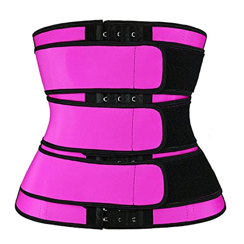 Frauen Taillentrainer Gewichtsverlust Korsett Trimmer Gürtel Tailger Cincher Body Shaper Slimming Sportgürtel (Color : C, Size : M) von Generic