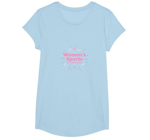 Frauensport ist nur Sport: Gleichstellungsbotschaft T-Shirt, Girls, Himmelblau, XS Frauensport ist nur Sport: Gleichstellungsbotschaft T-Shirt, Girls, Himmelblau, XS von Generic