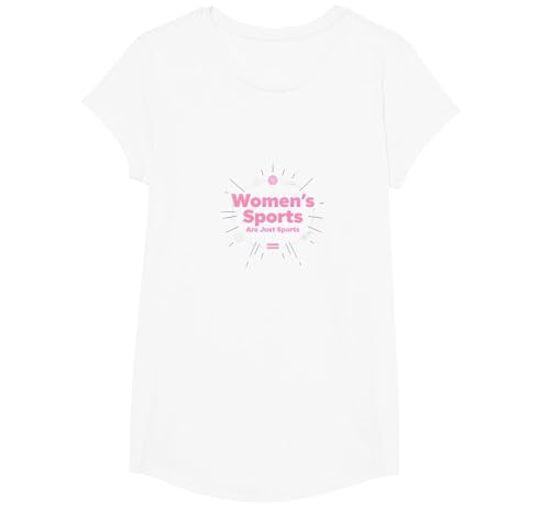 Frauensport ist nur Sport: Gleichstellungsbotschaft T-Shirt, Girls, Weiß, XS Frauensport ist nur Sport: Gleichstellungsbotschaft T-Shirt, Girls, Weiß, XS von Generic