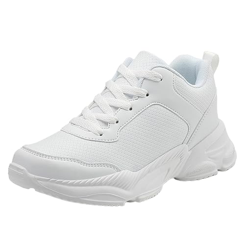 Freizeitschuhe Luftpolster Sneaker Atmungsaktives Laufschuhe Weiche Sportlich Turnschuhe rutschfeste Joggingschuhe Leicht Bequemer Freizeitschuhe Schlupfschuhe von Generic