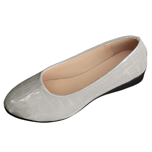 Freizeitschuhe für Damen mit weicher Sohle, rutschfeste Keilabsätze, atmungsaktive Schlupfschuhe Trendsession Damen Schuhe Klein Damen Schuhe 41 von Generic