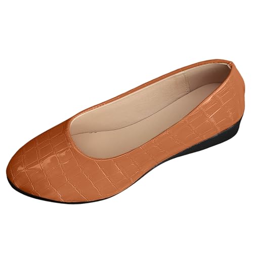 Freizeitschuhe für Damen mit weicher Sohle, rutschfeste Keilabsätze, atmungsaktive Schlupfschuhe Trendsession Damen Schuhe wasserdichte Schuhe Damen Gassi von Generic