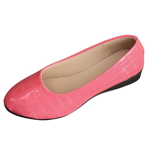 Freizeitschuhe für Damen mit weicher Sohle, rutschfeste Keilabsätze, atmungsaktive Schlupfschuhe Trendsession Damen Schuhe wasserdichte Schuhe Damen Gassi von Generic