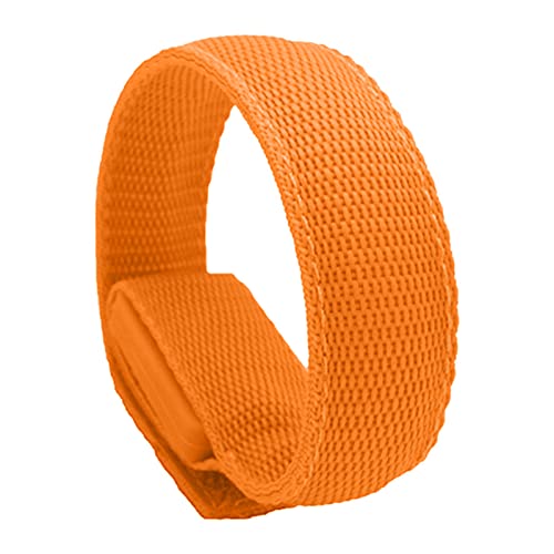 Freundschaftsarmband Herren Damen Nachtlauf im Freien, leuchtendes LED-Armband, doppelseitiges Fahrradarmband, Sportarmbänder Valentine Geschenk Schmuck (Orange, One Size) von Generic