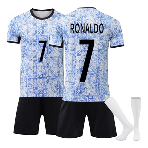 Fußball Trikot Nr.7, Hause/Auswärts 7 Fußball Trikot für Kinder Erwachsener, Nr.7 Fussball Trikot Shorts Socken für Jungen Herren Fußball Trikot Nr.7, Hause/Auswärts 7 Fußball Trikot für Kinder Erwachsener, Nr.7 Fussball Trikot Shorts Socken für Jungen Herren von Generic