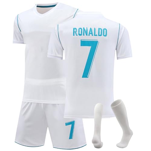 Fußball Trikot Nr.7, Hause/Auswärts 7 Fußball Trikot für Kinder Erwachsener, Nr.7 Fussball Trikot Shorts Socken für Jungen Herren Fußball Trikot Nr.7, Hause/Auswärts 7 Fußball Trikot für Kinder Erwachsener, Nr.7 Fussball Trikot Shorts Socken für Jungen Herren von Generic