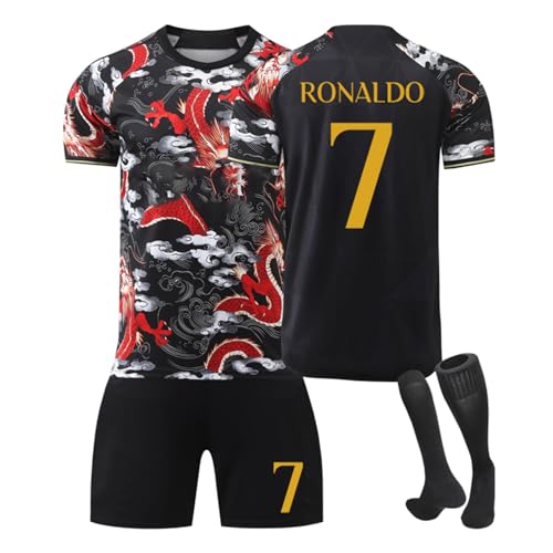 Fußball Trikot Nr.7, Hause/Auswärts 7 Fußball Trikot für Kinder Erwachsener, Nr.7 Fussball Trikot Shorts Socken für Jungen Herren Fußball Trikot Nr.7, Hause/Auswärts 7 Fußball Trikot für Kinder Erwachsener, Nr.7 Fussball Trikot Shorts Socken für Jungen Herren von Generic