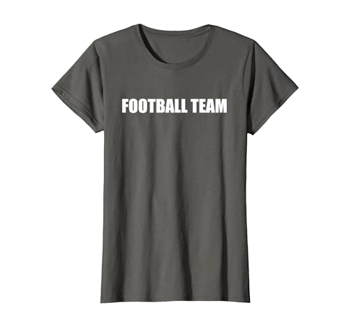 Fußballmannschaft T-Shirt, Damen, Anthrazit, XS Fußballmannschaft T-Shirt, Damen, Anthrazit, XS von Generic