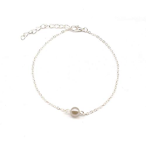 Fußkettchen Fußkettchen Fußschmuck Strand Imitation Perle Fußkettchen weiblich einfache Mode kreative Fußschmuck Knöchelkette Fußkettchen Fußkettchen Fußschmuck Strand Imitation Perle Fußkettchen weiblich einfache Mode kreative Fußschmuck Knöchelkette von Generic