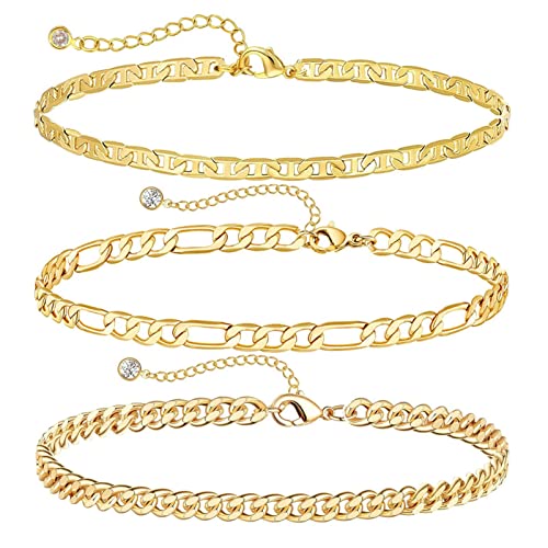 Fußkettchen für Frauen - Modische Fußkette auf Fußkette leicht Fußschmuck | Retro Perlenkette Fußkettchen Fußkette Sommer Fußkette Armkette, Se référer au descriptif, Siehe Beschreibung, Siehe von Generic