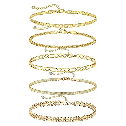 Fußkettchen für Frauen - Modische Fußkette auf Fußkette leicht Fußschmuck | Retro Perlenkette Fußkettchen Fußkette Sommer Fußkette Armkette, Se référer au descriptif, Siehe Beschreibung, Siehe von Generic